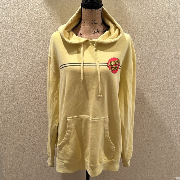 Men’s SANTA CRUZ Classic Dot Fleece Pullover Hoodie - Picture 4 of 13